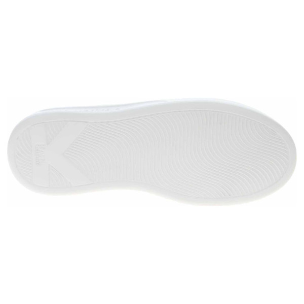 detail Dámská obuv Karl Lagerfeld KL62576K Kapri White Lthr w-Silver