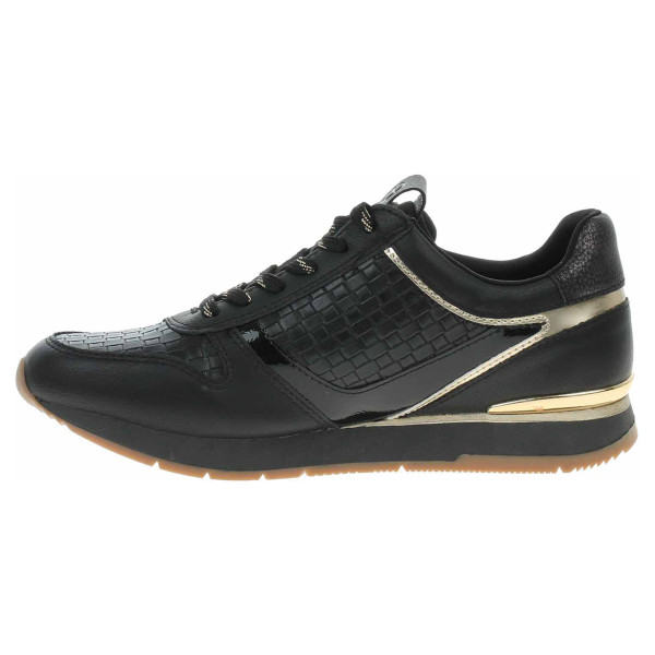 detail Dámská obuv Tamaris 1-23603-28 black-gold