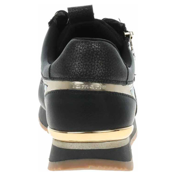 detail Dámská obuv Tamaris 1-23603-28 black-gold