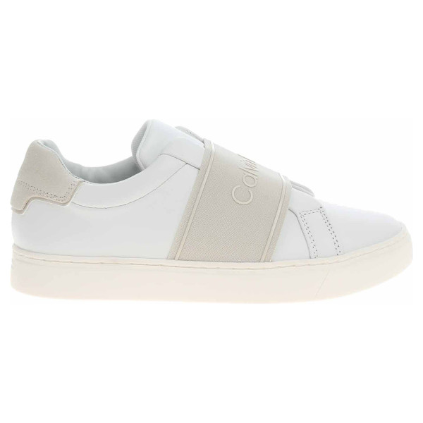 detail Dámská obuv Calvin Klein HW0HW01676 0K6 White-Dk Ecru