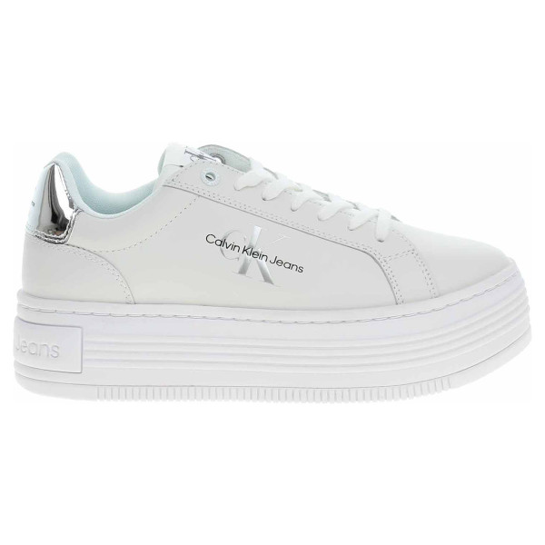 detail Dámská obuv Calvin Klein YW0YW01457 Bright White-Silver