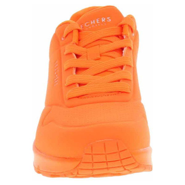 detail Skechers Uno - Night Shades neon-orange