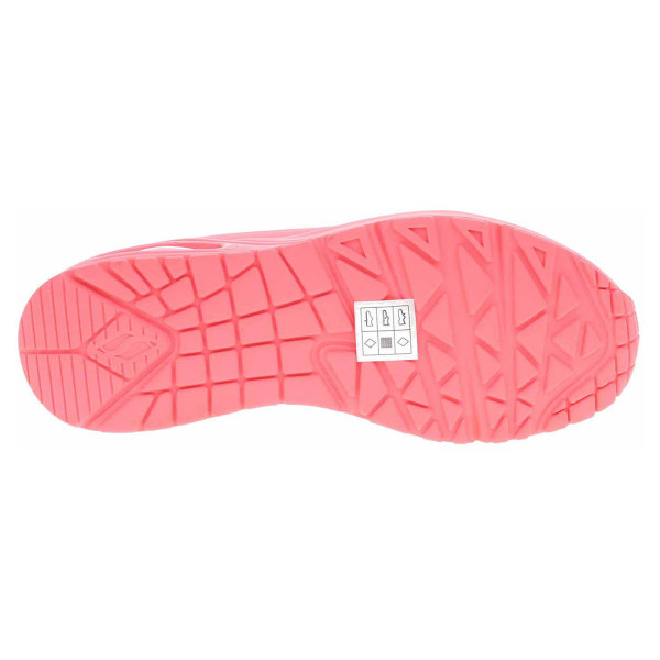 detail Skechers Uno - Night Shades coral