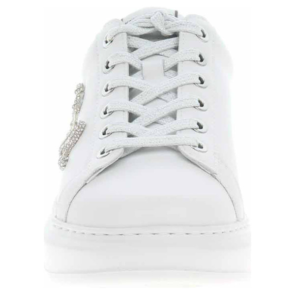 detail Dámská obuv Karl Lagerfeld KL62510G 01S White Lthr w-Silver