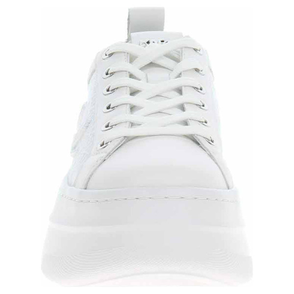 detail Dámská obuv Karl Lagerfeld KL65028 411 white lthr - textile
