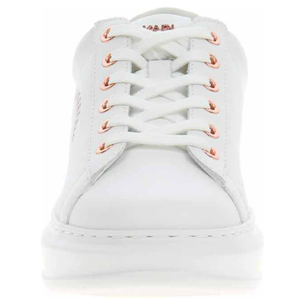 detail Dámská obuv Karl Lagerfeld KL62538 01P white lthr w-pink