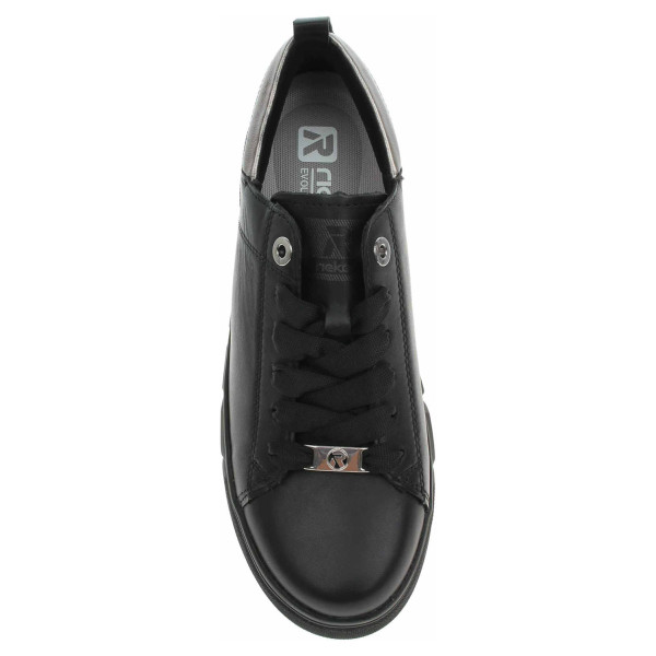 detail Dámská obuv Rieker W0502-03 schwarz-altsilber