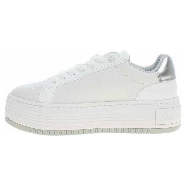 detail Dámská obuv Calvin Klein YW0YW01766 0LI Bright White-Silver