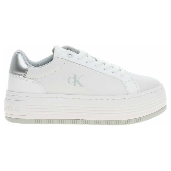 detail Dámská obuv Calvin Klein YW0YW01766 0LI Bright White-Silver