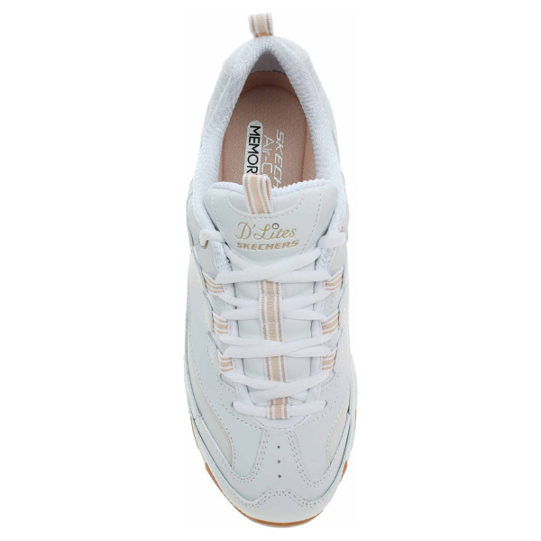 detail Skechers D'Lites - Good Neutral white