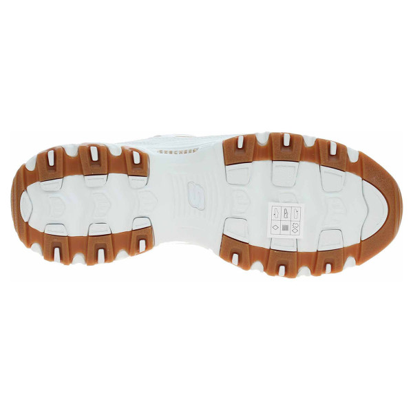 detail Skechers D'Lites - Good Neutral white