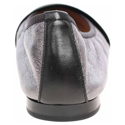 detail Dámské baleriny Caprice 9-24216-22 gunmetal met.