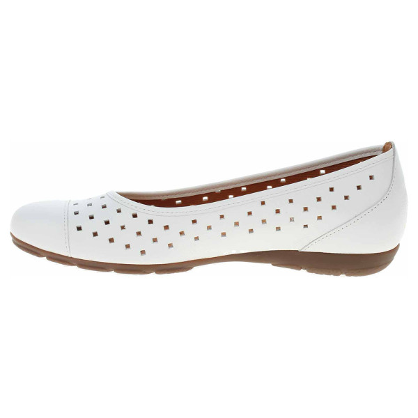 detail Dámské baleriny Gabor 44.169.21 weiss