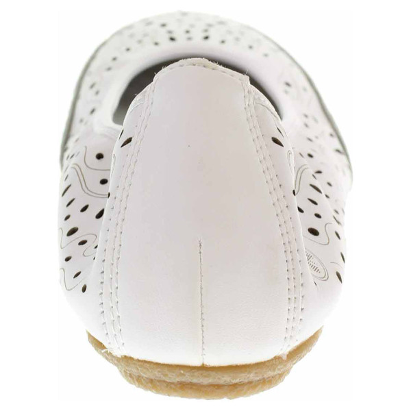 detail Dámské baleriny Rieker 41460-80 weiss