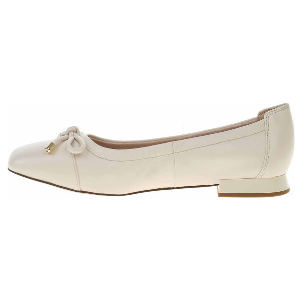 detail Dámské baleriny Caprice 9-22104-20 cream perlato