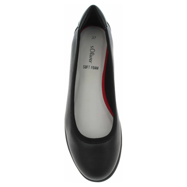 detail Dámské baleriny s.Oliver 5-22100-42 black