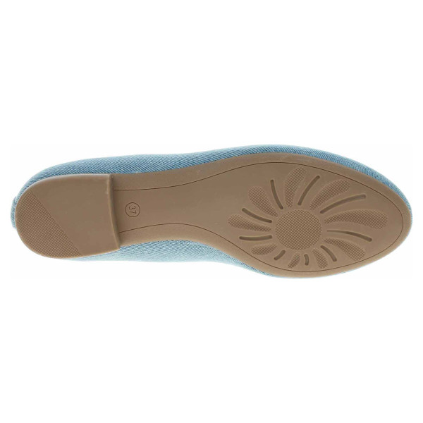 detail Dámské baleriny Marco Tozzi 2-22136-42 lt.blue jeans