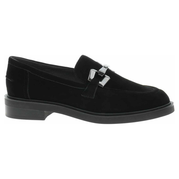 detail Dámské mokasiny Caprice 9-24200-41 black suede