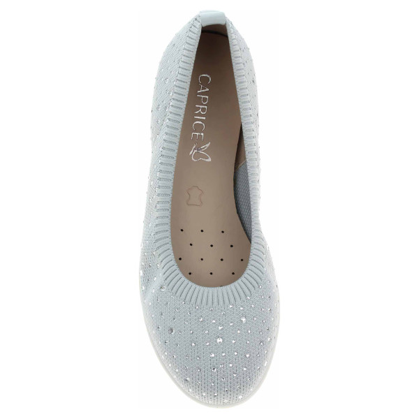 detail Dámské baleriny Caprice 9-22107-42 lt grey knit