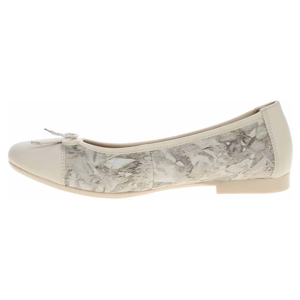 detail Dámské baleriny Remonte D0K04-60 beige kombi