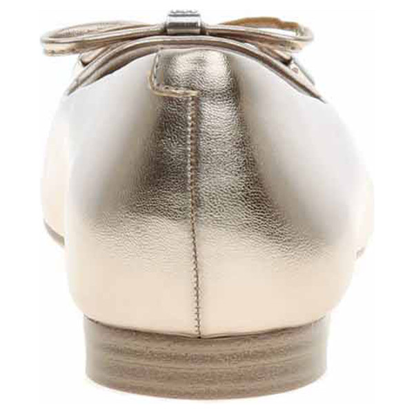 detail Dámské baleriny Tamaris 1-22105-44 light gold