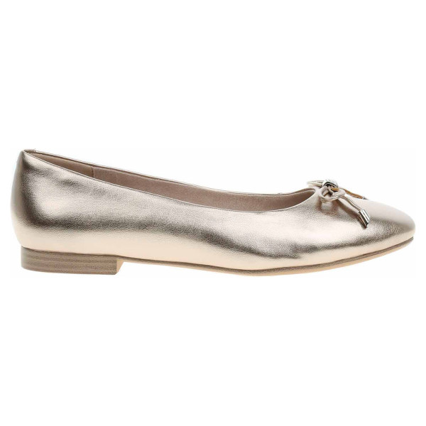detail Dámské baleriny Tamaris 1-22105-44 light gold