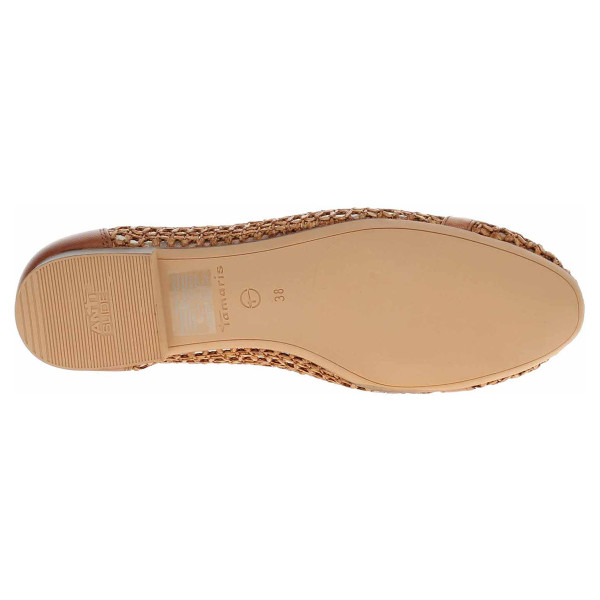 detail Dámské baleriny Tamaris 1-22138-44 cognac