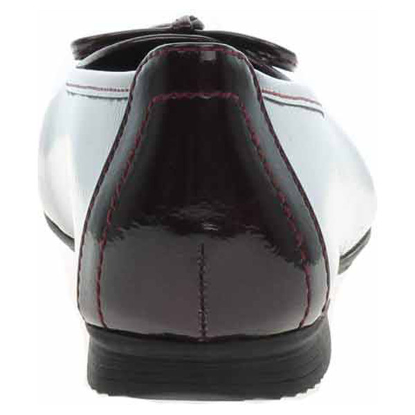 detail Dámské baleriny Jana 8-22163-41 dk purple pat