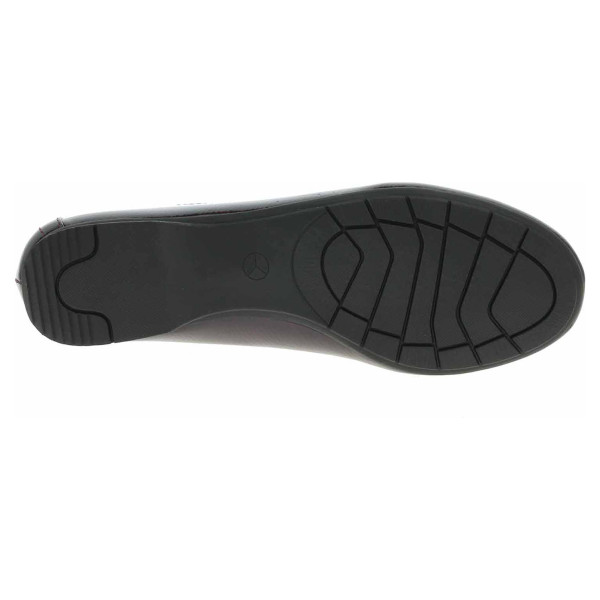 detail Dámské baleriny Jana 8-22163-41 dk purple pat