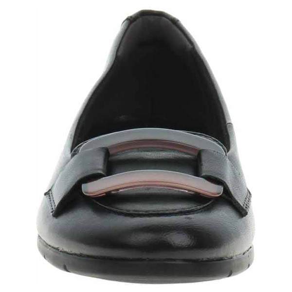 detail Dámské baleriny Tamaris 1-22170-45 black leather