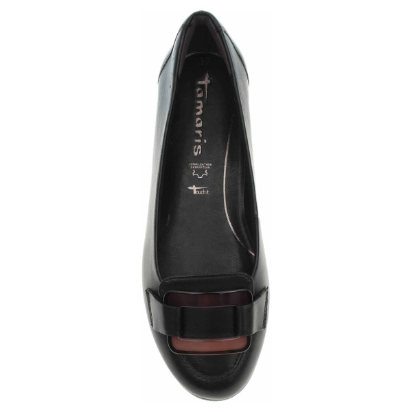 detail Dámské baleriny Tamaris 1-22170-45 black leather
