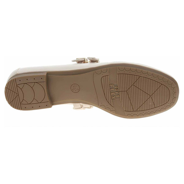 detail Dámské baleriny Jana 8-22177-44 beige