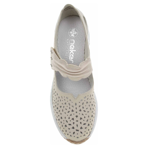detail Dámské baleriny Rieker N4382-60 beige
