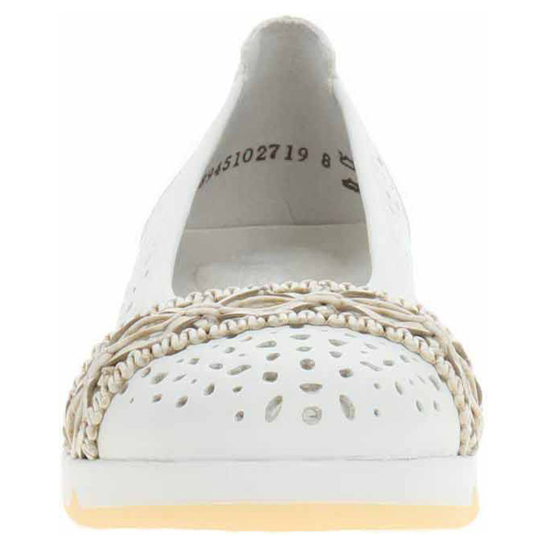 detail Dámské baleriny Rieker L3062-80 weiss