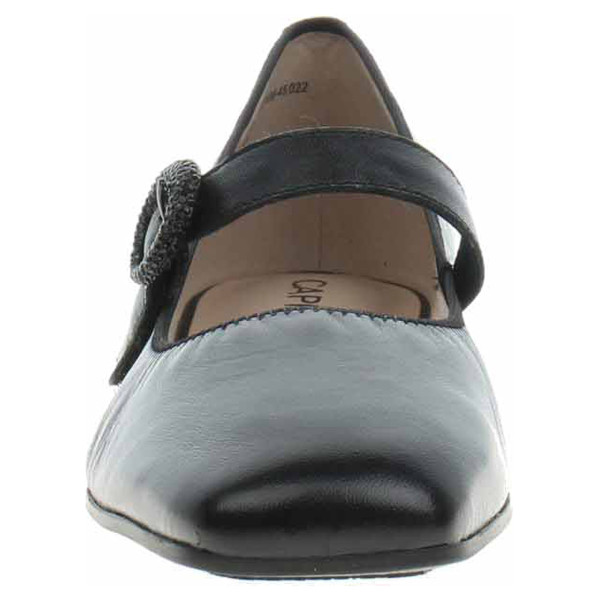 detail Dámské baleriny Caprice 9-22100-45 black nappa