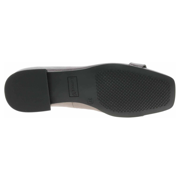 detail Dámské baleriny Caprice 9-22101-45 dk grey metall