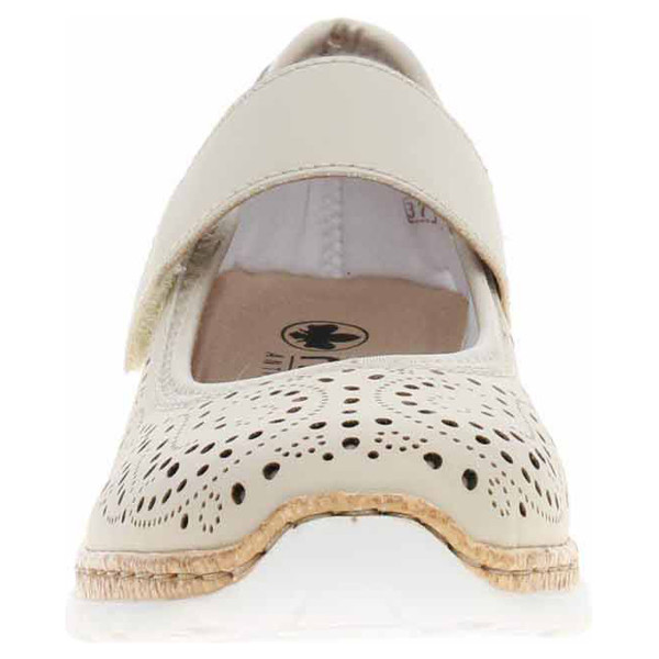 detail Dámské baleriny Rieker N4299-60 beige