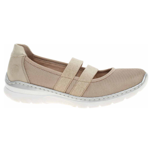 detail Dámské baleriny Rieker L3281-62 beige