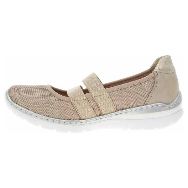 detail Dámské baleriny Rieker L3281-62 beige