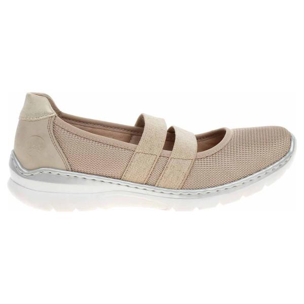 detail Dámské baleriny Rieker L3281-62 beige