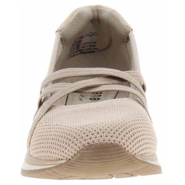 detail Dámské baleriny Jana 8-22173-42 beige-gold