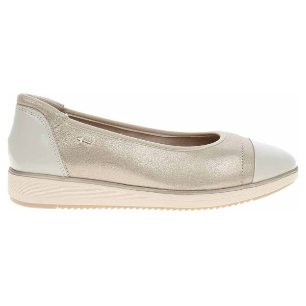 detail Dámské baleriny Tamaris 8-82200-44 beige-gold