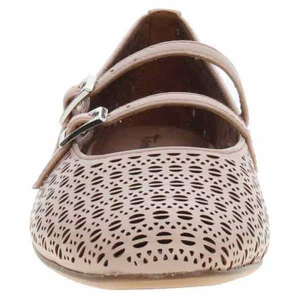 detail Dámské baleriny Tamaris 1-22132-46 nude struct.