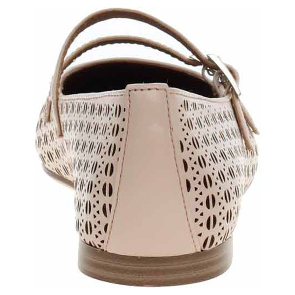 detail Dámské baleriny Tamaris 1-22132-46 nude struct.