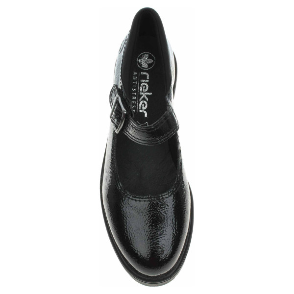 detail Dámské baleriny Rieker 45567-00 schwarz