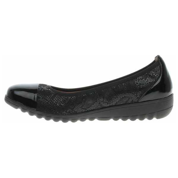 detail Dámské baleriny Caprice 9-22103-41 black comb