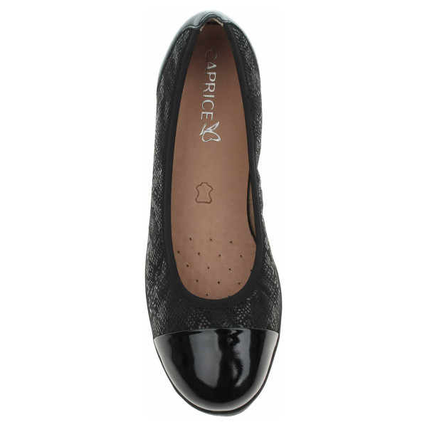 detail Dámské baleriny Caprice 9-22103-41 black comb