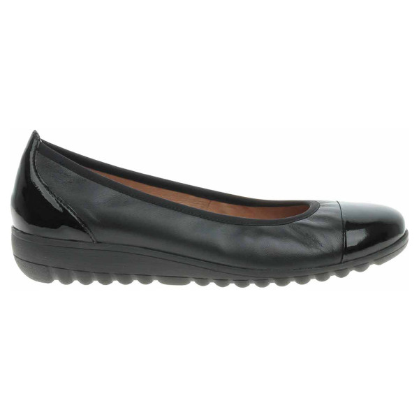 detail Dámské baleriny Caprice 9-22103-41 black nappa co