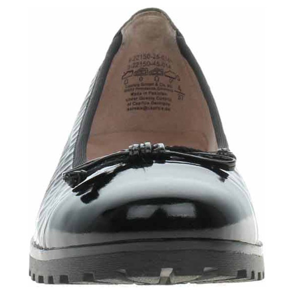 detail Dámské baleriny Caprice 9-22150-45 black croco