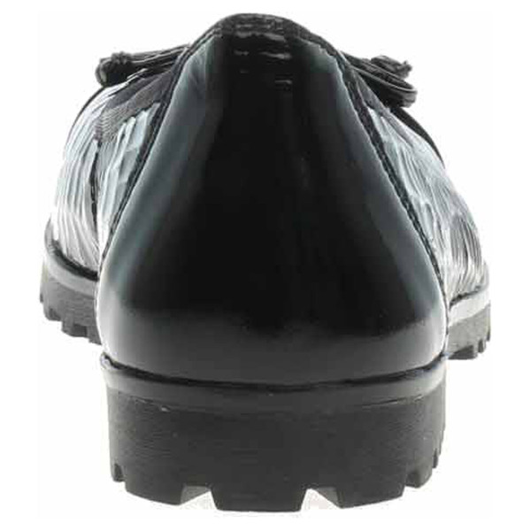 detail Dámské baleriny Caprice 9-22150-45 black croco